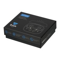 Беспроводные наушники с шумоподавлением c подсветкой лого «Lites», черные