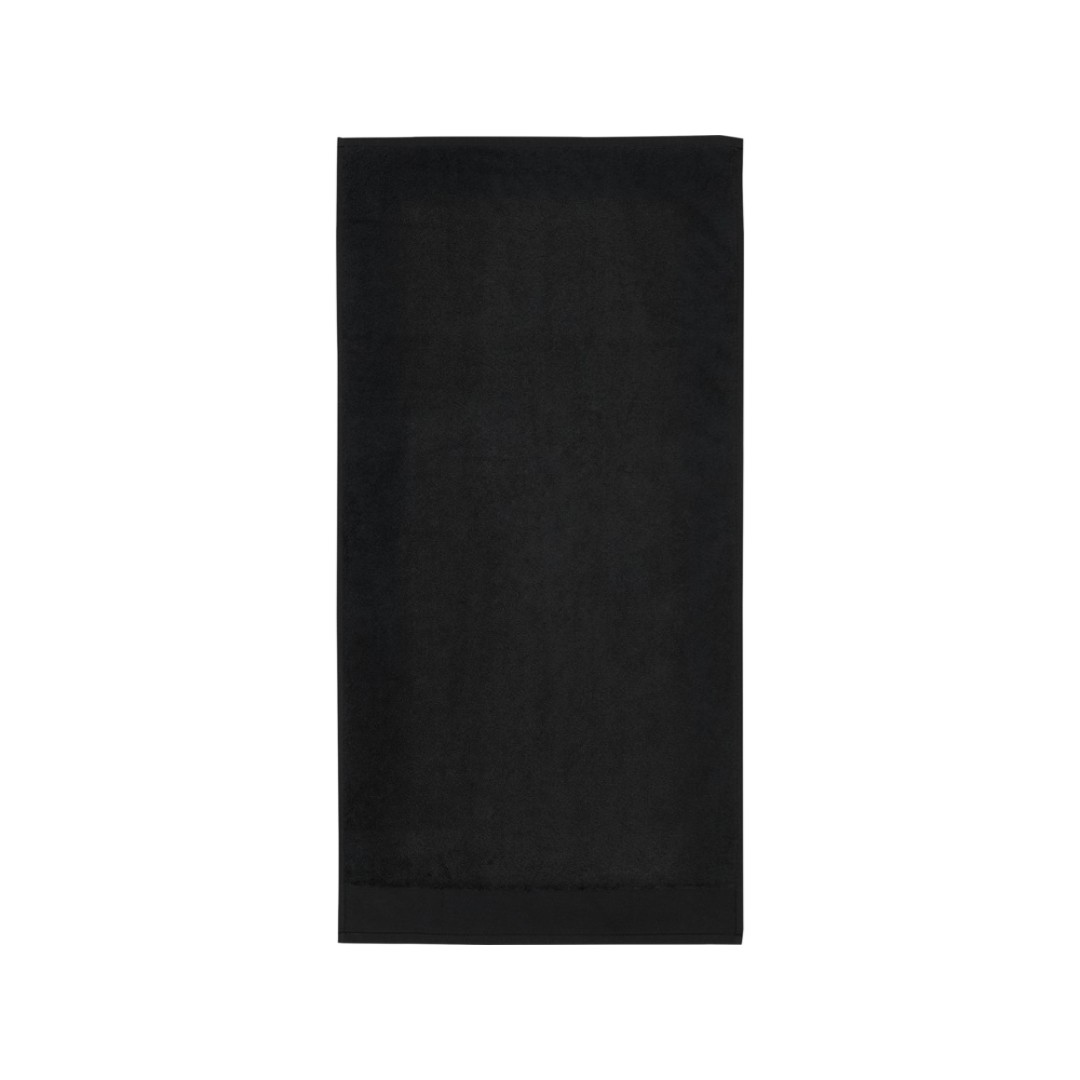 Полотенце для ванной Nora из хлопка плотностью 550 г/м2 и размером 50x100 см, черный