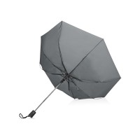 Зонт складной "Irvine", полуавтоматический, 3 сложения, с чехлом, серый