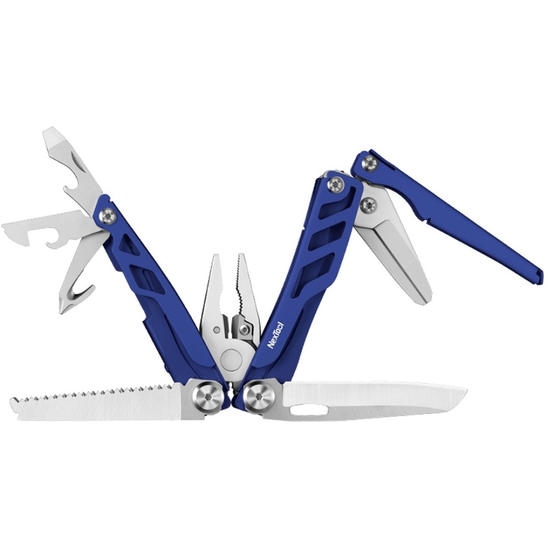 Мультитул Nextool Flagship Pro, синий, 16 функций (NE20271)