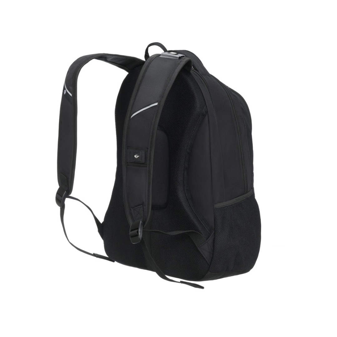 Рюкзак TORBER XPLOR с отделением для ноутбука 15", чёрный, полиэстер 600D, 35x20x47 см, 33л