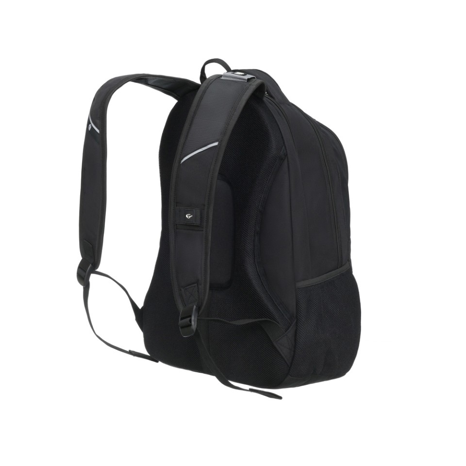 Рюкзак TORBER XPLOR с отделением для ноутбука 15", чёрный, полиэстер 600D, 35x20x47 см, 33л