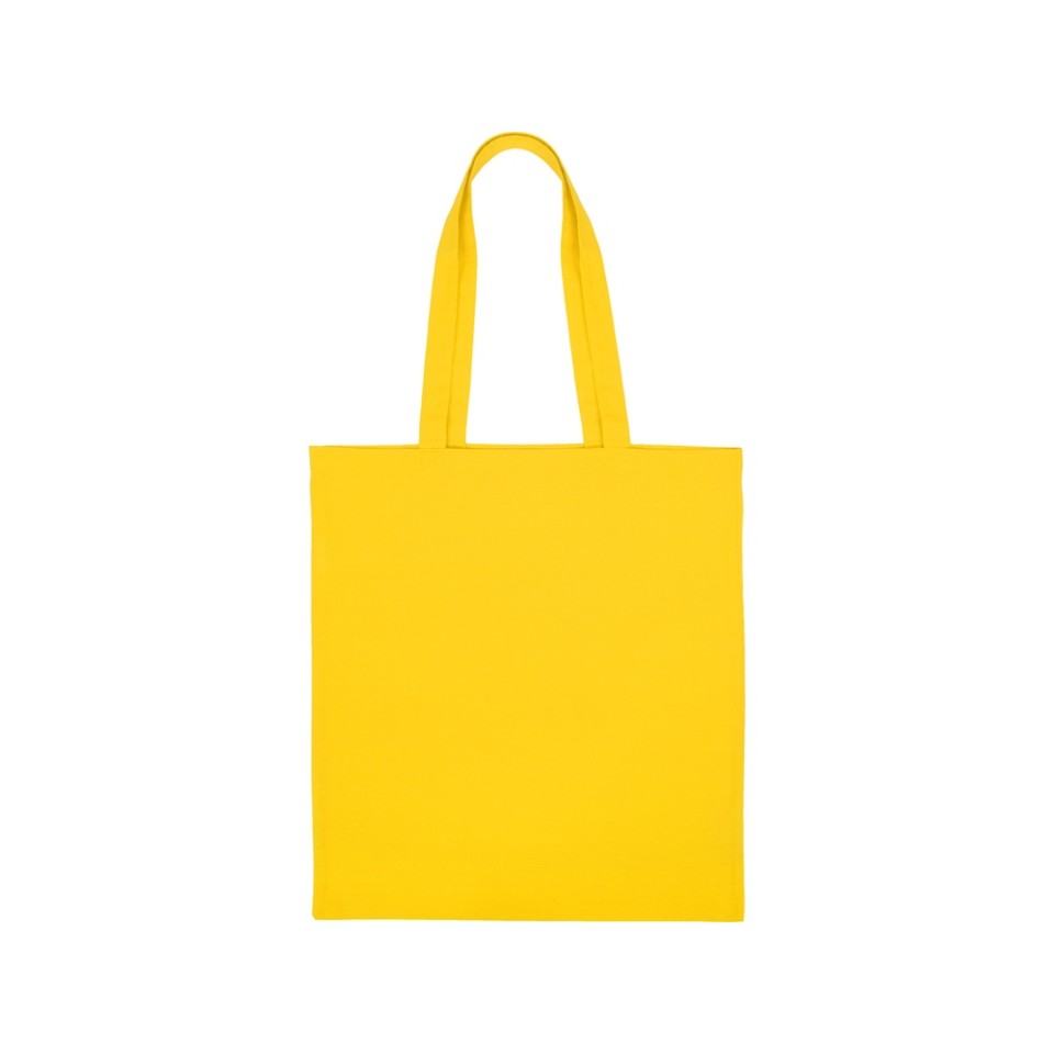 Сумка для шопинга Carryme 140 хлопковая, 140 г/м2, желтый