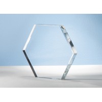 Награда "Hexagon", прозрачный