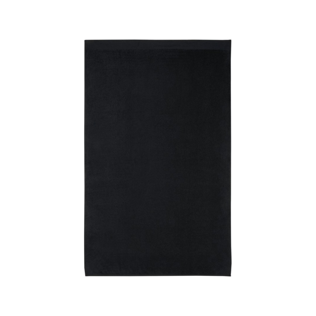 Полотенце для ванной Riley из хлопка плотностью 550 г/м2 и размером 100x180 см, черный