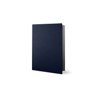 Папка классическая из экокожи "Favor", темно-синий