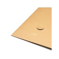 Папка YASPER из переработанного картона, бежевый