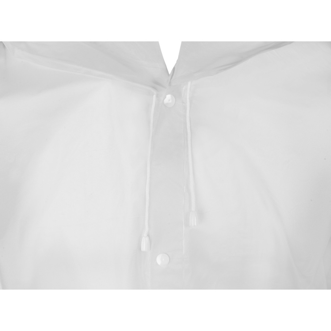 Дождевик «Hawaii light» c чехлом унисекс, белый