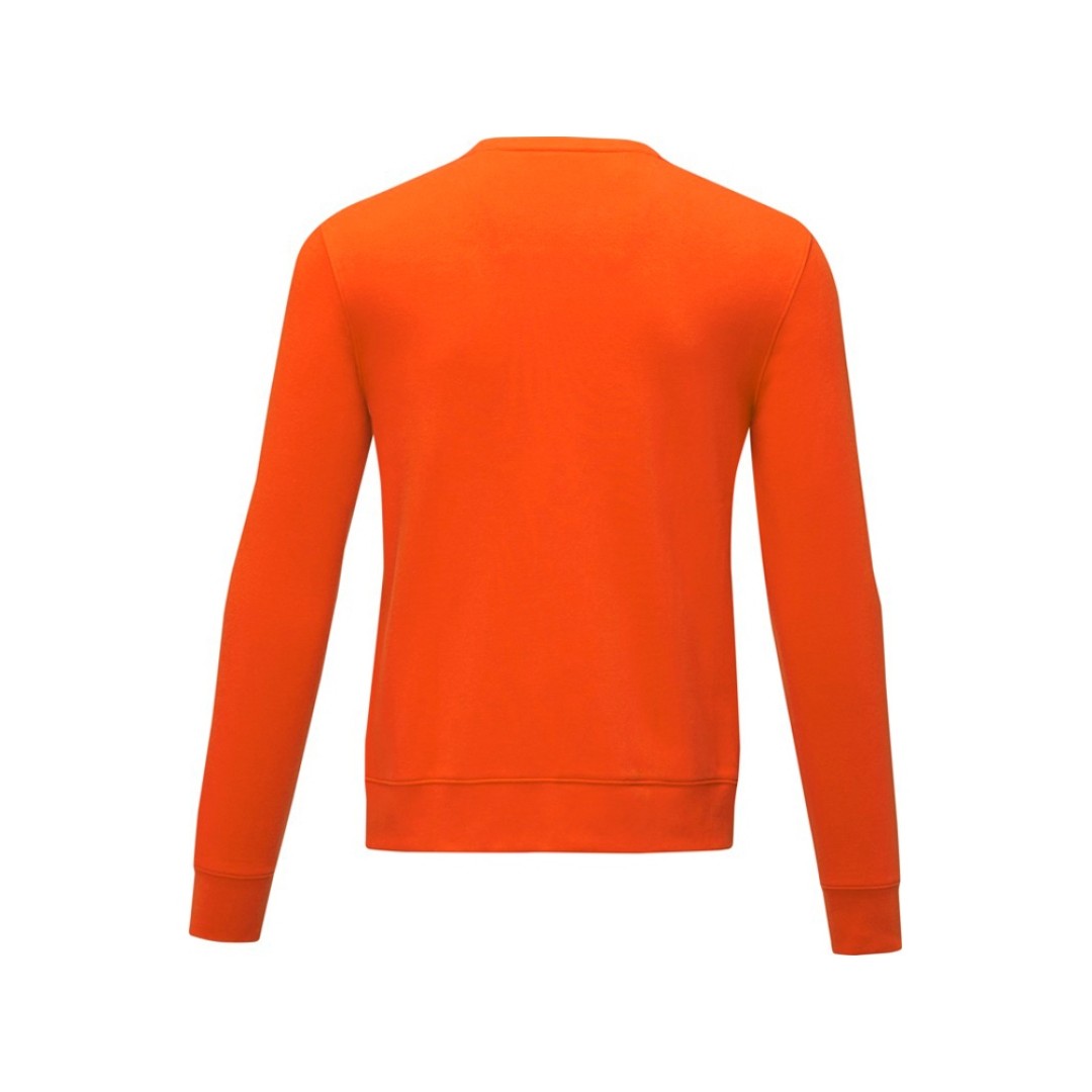 Мужской свитер Zenon с круглым вырезом, оранжевый