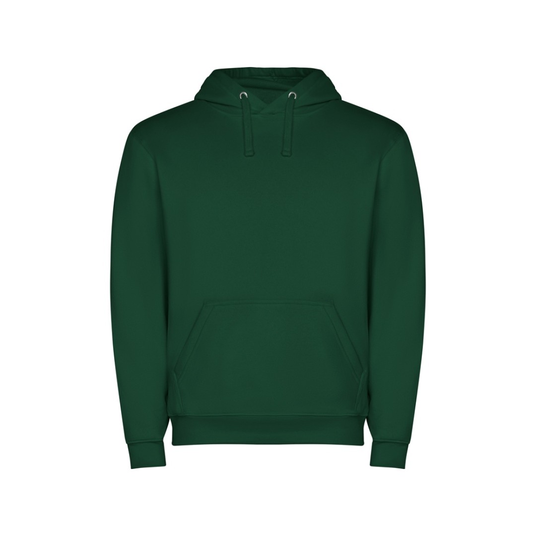 Толстовка с капюшоном "Capucha" мужская, бутылочный зеленый