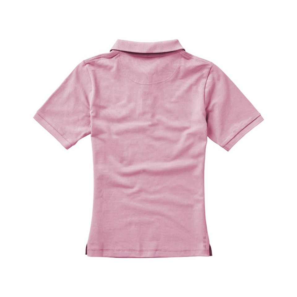Calgary женская футболка-поло с коротким рукавом, light pink