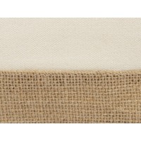 Косметичка "Jute" из хлопка и джута, натуральный