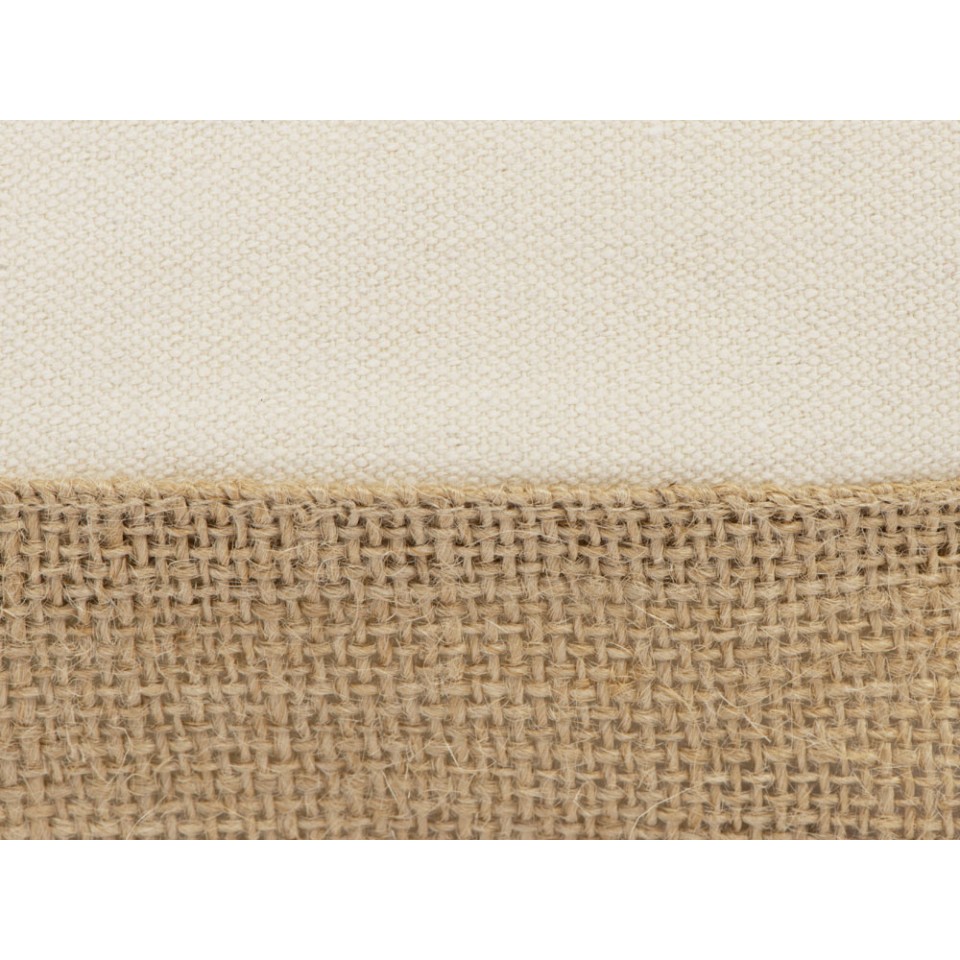 Косметичка "Jute" из хлопка и джута, натуральный