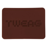 ПАТЧ ПРЯМОУГОЛНЫЙ nubuk (коричневый ) 5,0 х 7,0 см