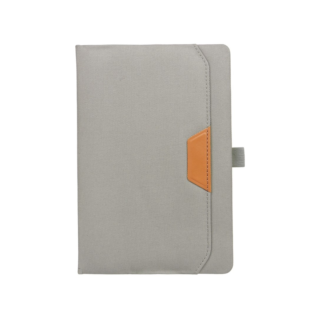 Блокнот А5 из RPET "Harvey", 80 листов FSC бумага, серый