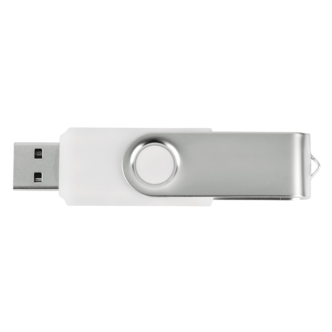 Флеш-карта USB 2.0 2 Gb «Квебек», белый