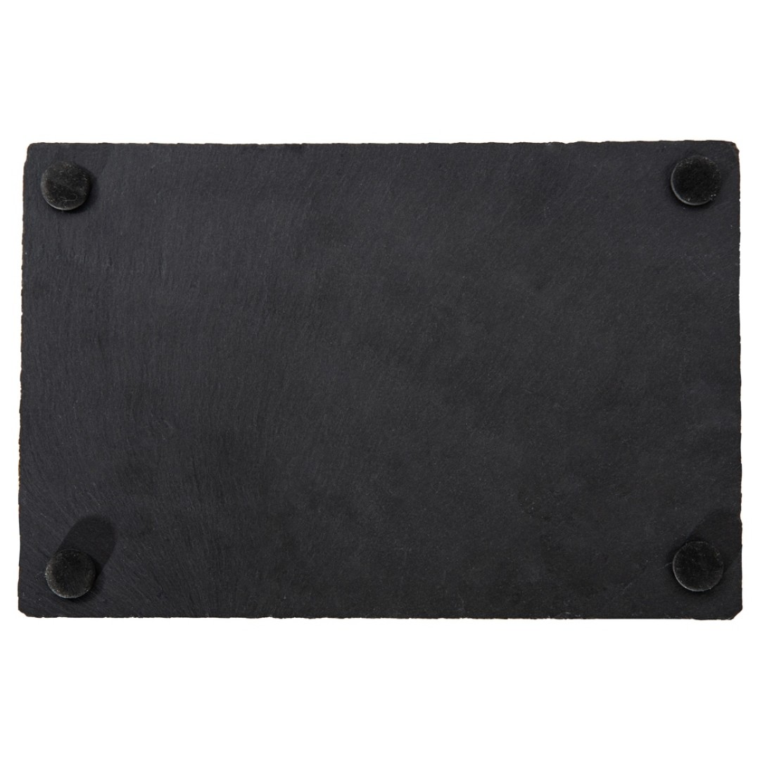 Прямоугольная доска Toscana для закусок, сланцевая 30х20 см