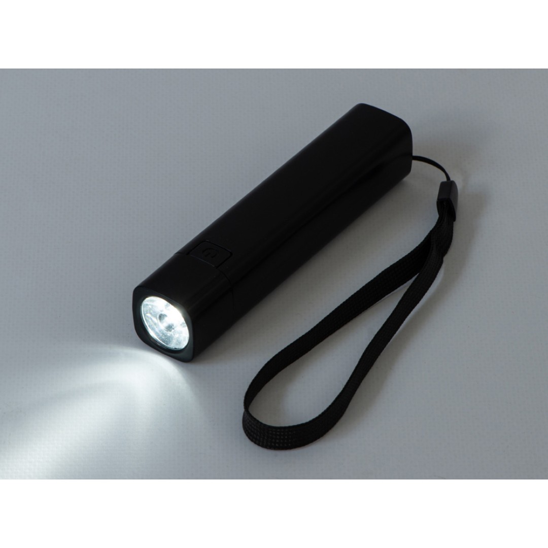 Светодиодный фонарь "Wink", черный