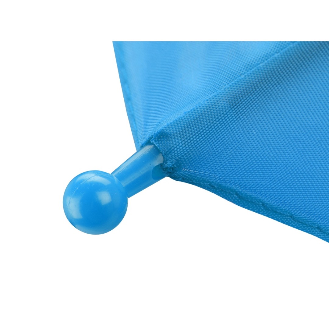 Зонт-трость "Edison", полуавтомат, детский, голубой