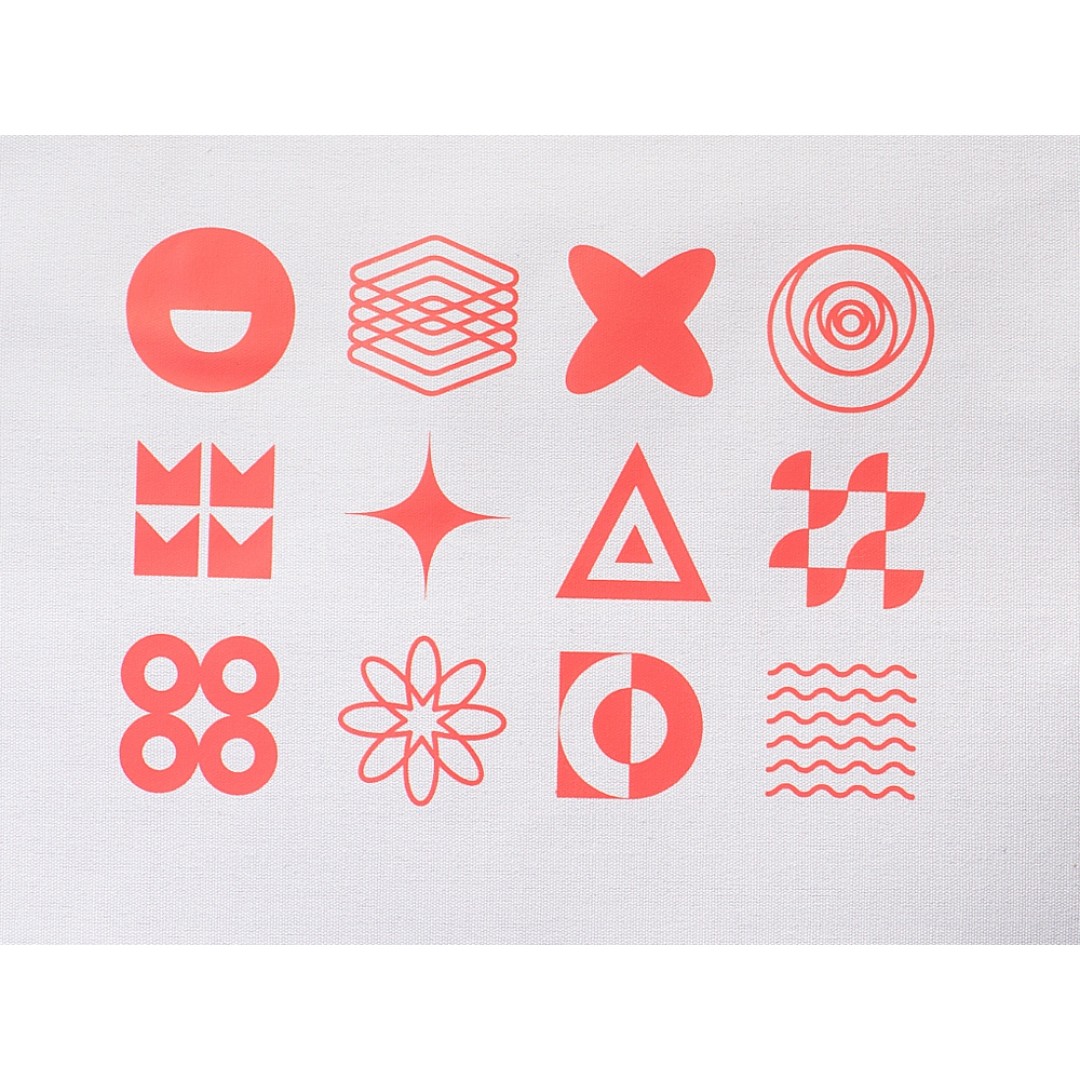 Сумка Rejenny из переработанного хлопка, светло-серый (термотрансфер)