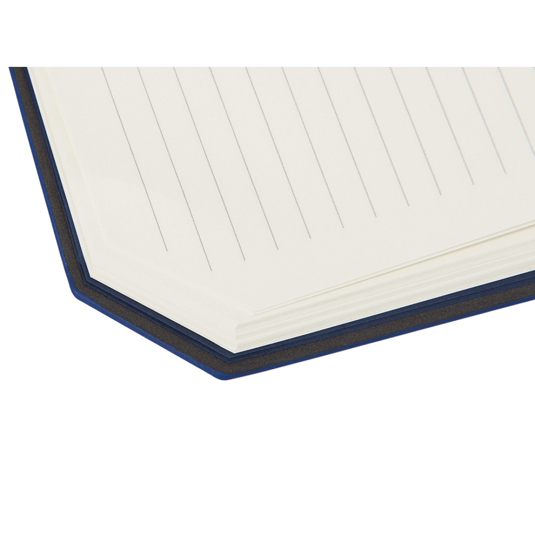 Блокнот А5 в гибкой обложке "Chaplin", синий