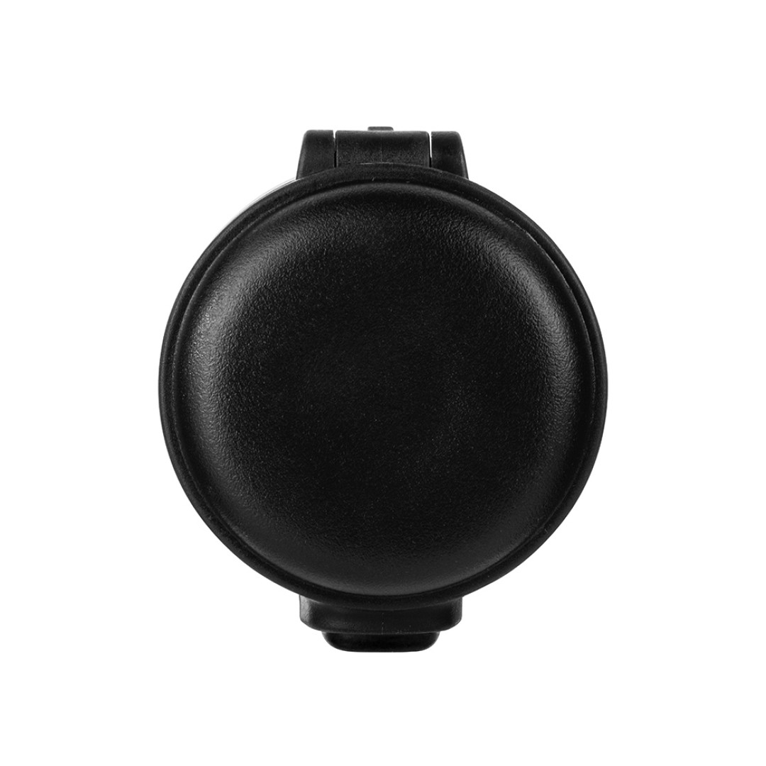 Вакуумная термокружка Waterline c кнопкой «Guard», 400 мл, черный