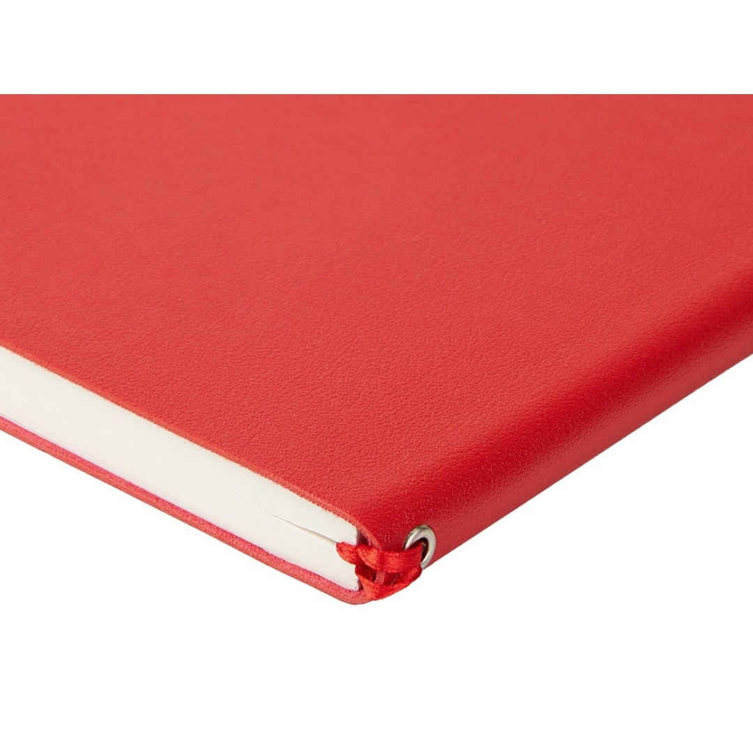 Ежедневник недатированный А5 "Grand", красный