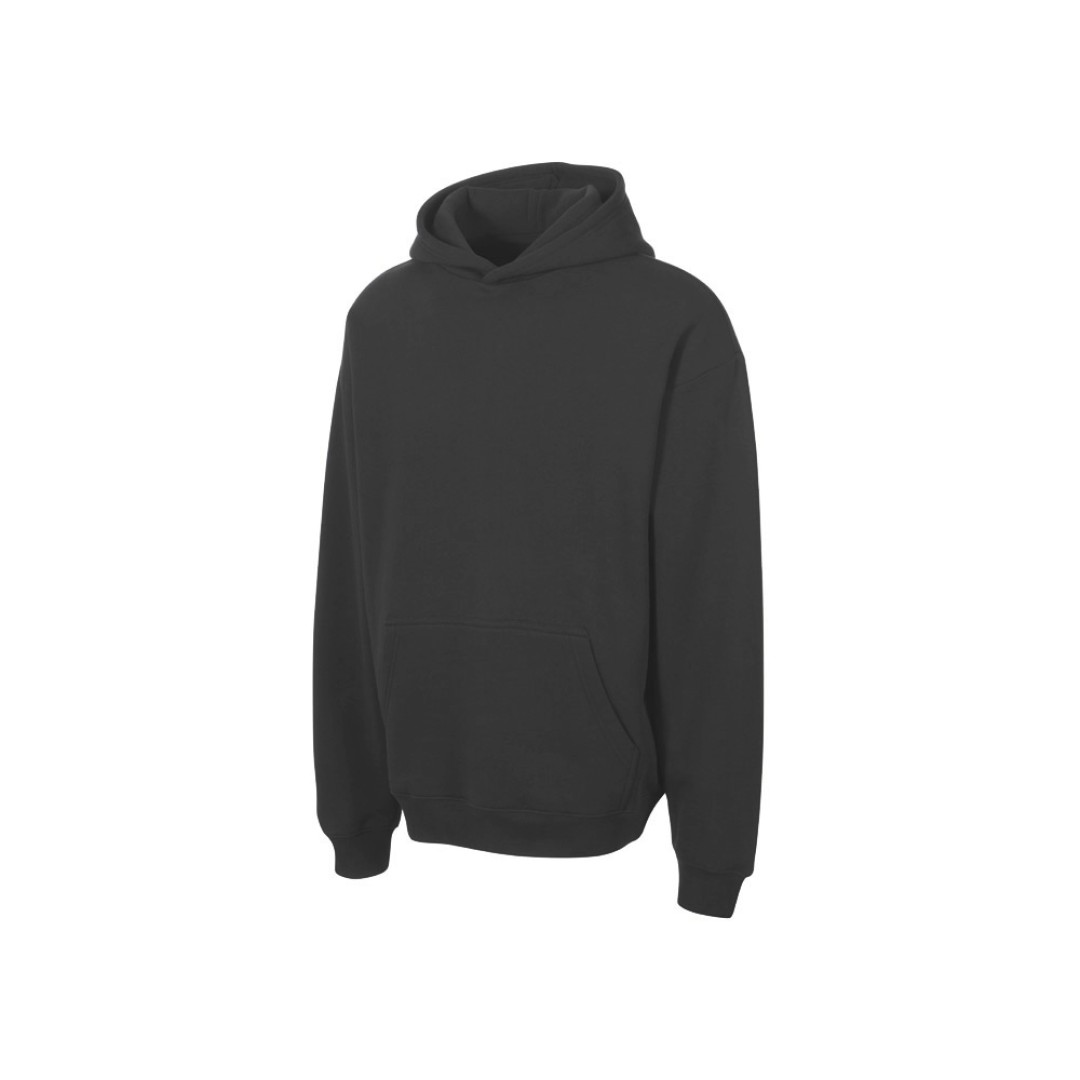 Толстовка с капюшоном оверсайз «Berlin» унисекс, темно-серый