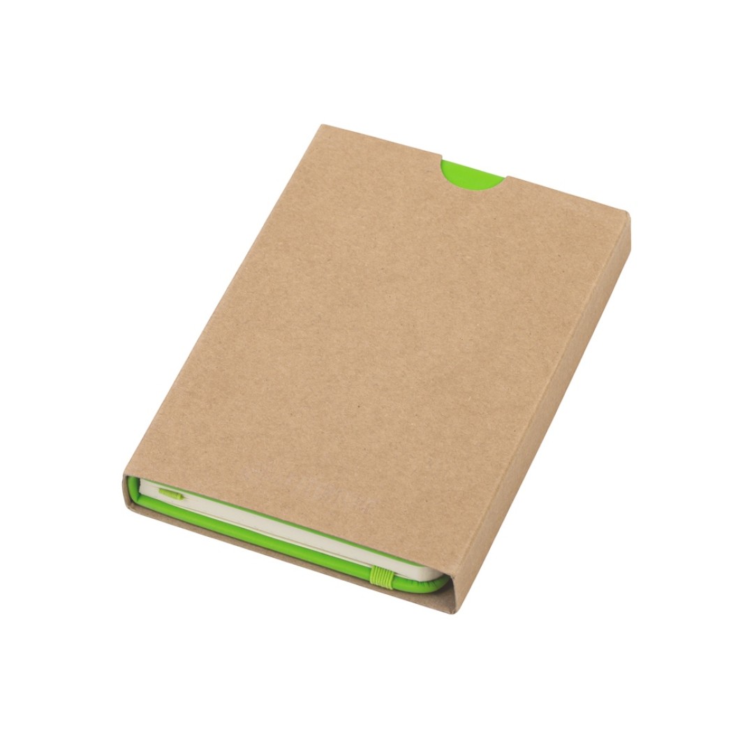 Блокнот "Vision 2.0" А6 в твердой обложке, зеленое яблоко