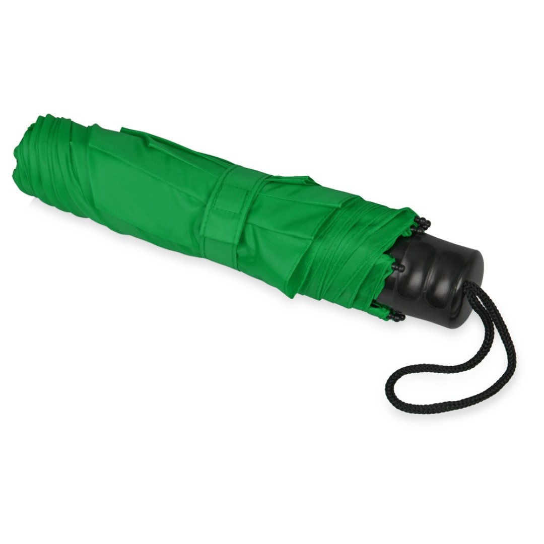 Зонт складной "Columbus", механический, 3 сложения, с чехлом, зеленый