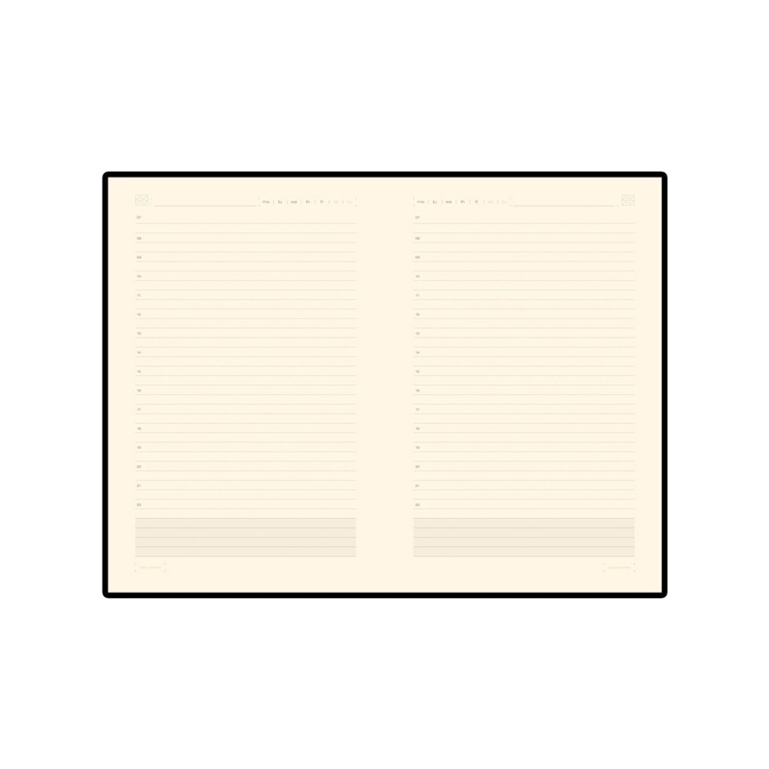 Ежедневник А5 недатированный «Zenith», красный