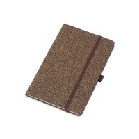 Блокнот из кофейных зерен А5 "Coffee notes", твердая обложка, 80 листов 70 гр/м2 белой бумаги, кофейный