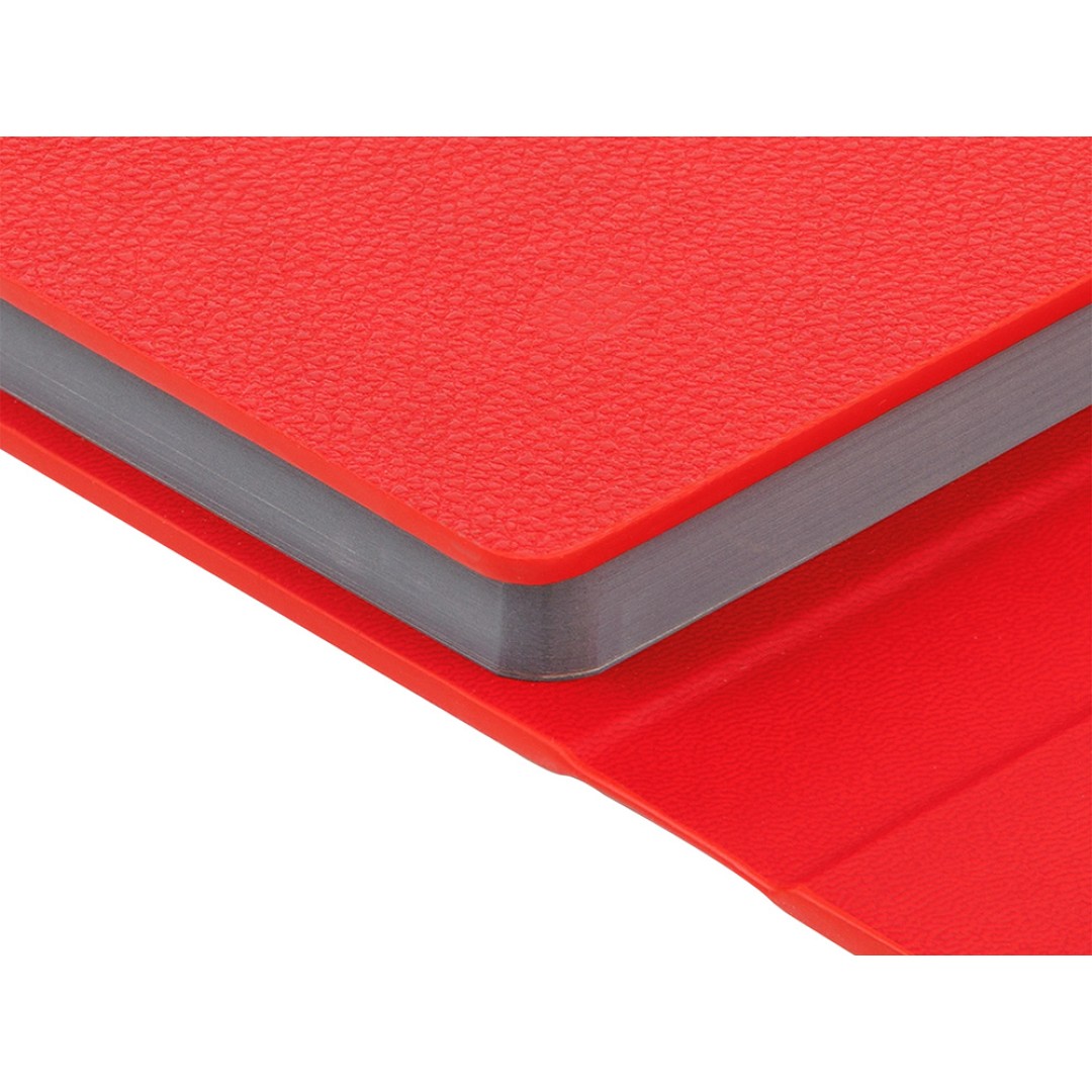 Ежедневник недатированный с магнитным клапаном А5 "Venezia", красный