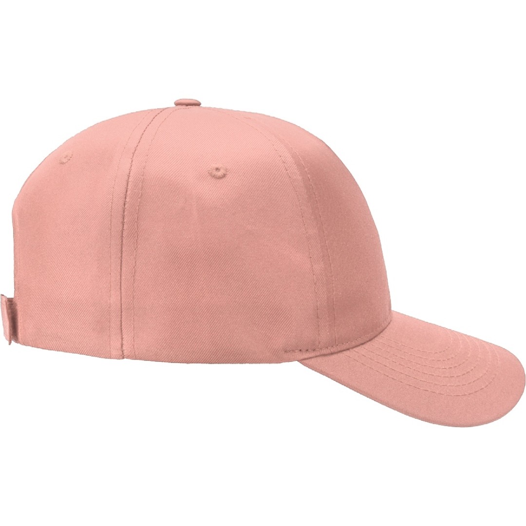 Бейсболка "Poly" 5-ти панельная 120гр, лососевый