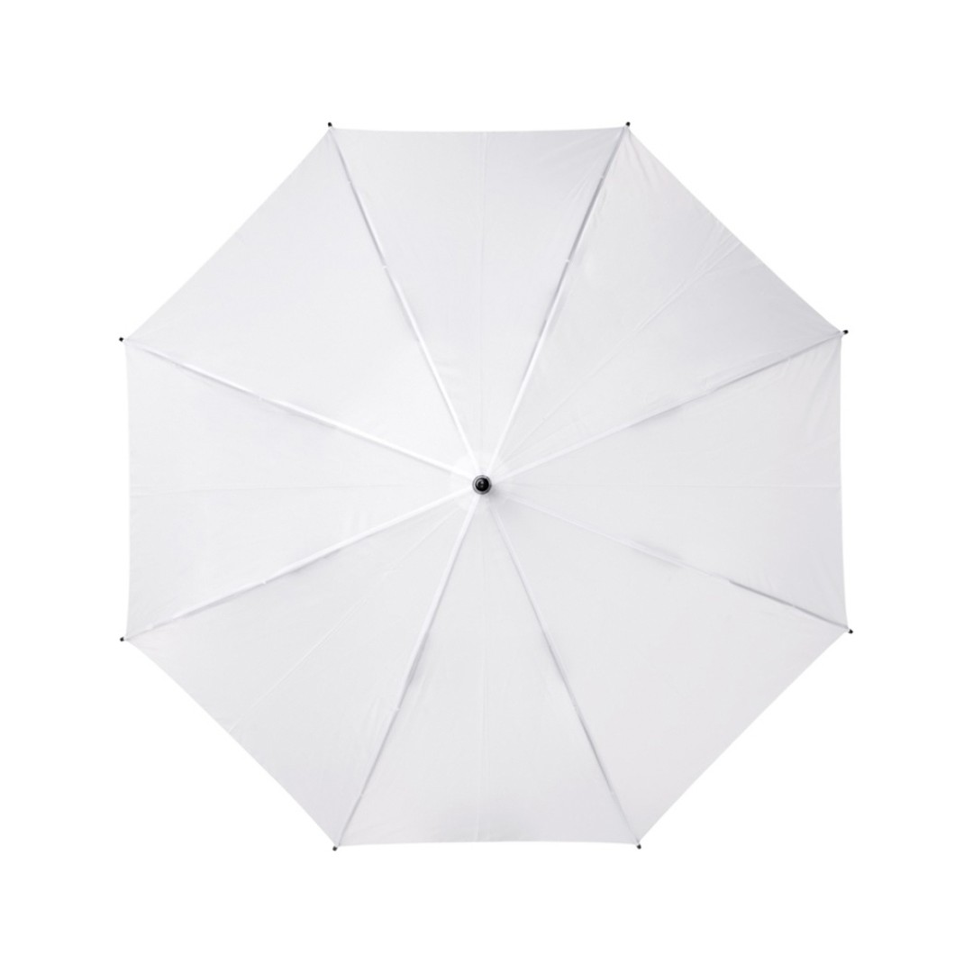 23-дюймовый ветрозащитный полуавтоматический зонт Bella, белый