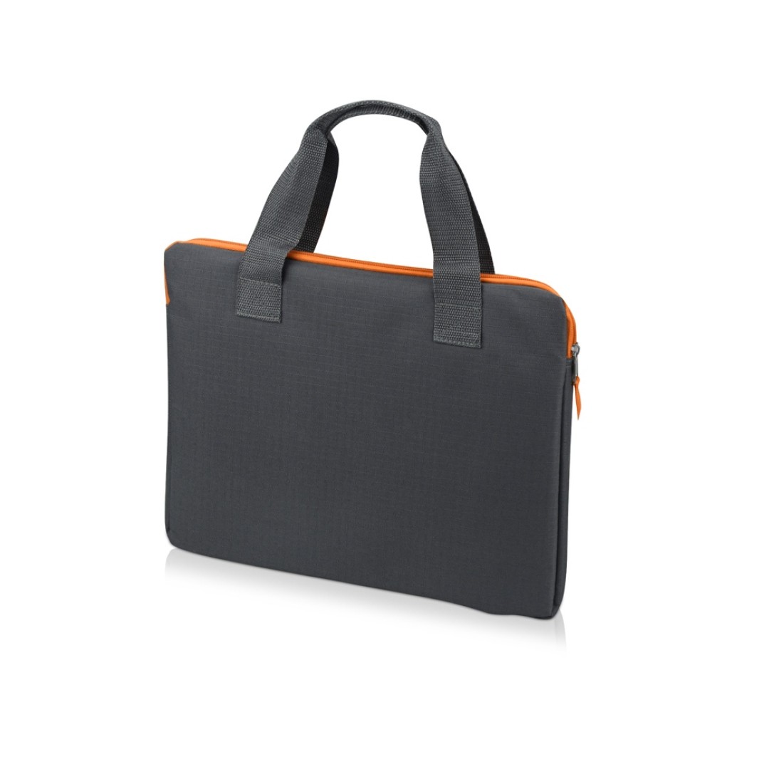 Конференц сумка "Session", серый/оранжевый