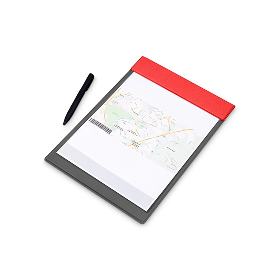 Планшет на магнитах без крышки из экокожи "Favor", красный