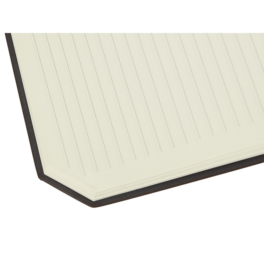 Блокнот А5 в гибкой обложке "Chaplin", шоколадный