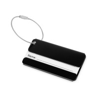 Бирка для багажа "Discovery", черный