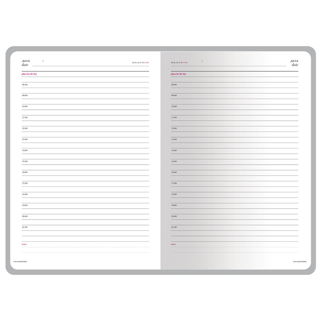 Ежедневник недатированный А5+ "Россия. Флаг"