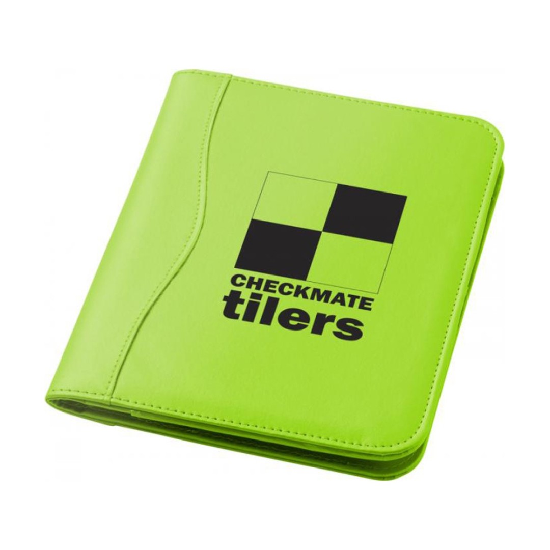 Папка A5 "Ebony", зеленое яблоко