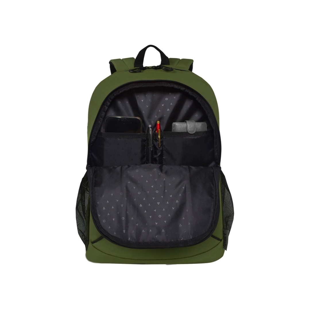 Рюкзак TORBER ROCKIT с отделением для ноутбука 15,6", зеленый, полиэстер 600D, 46 х 30 x 13 см