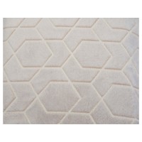 Светящийся в темноте плед Lattice бежевый