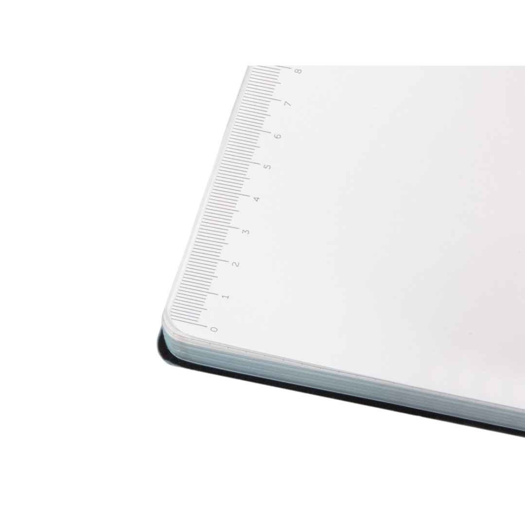 Блокнот А5 "Notepeno Max", 96 листов 80 гр/м2 белой FSC бумаги, цвет морской волны