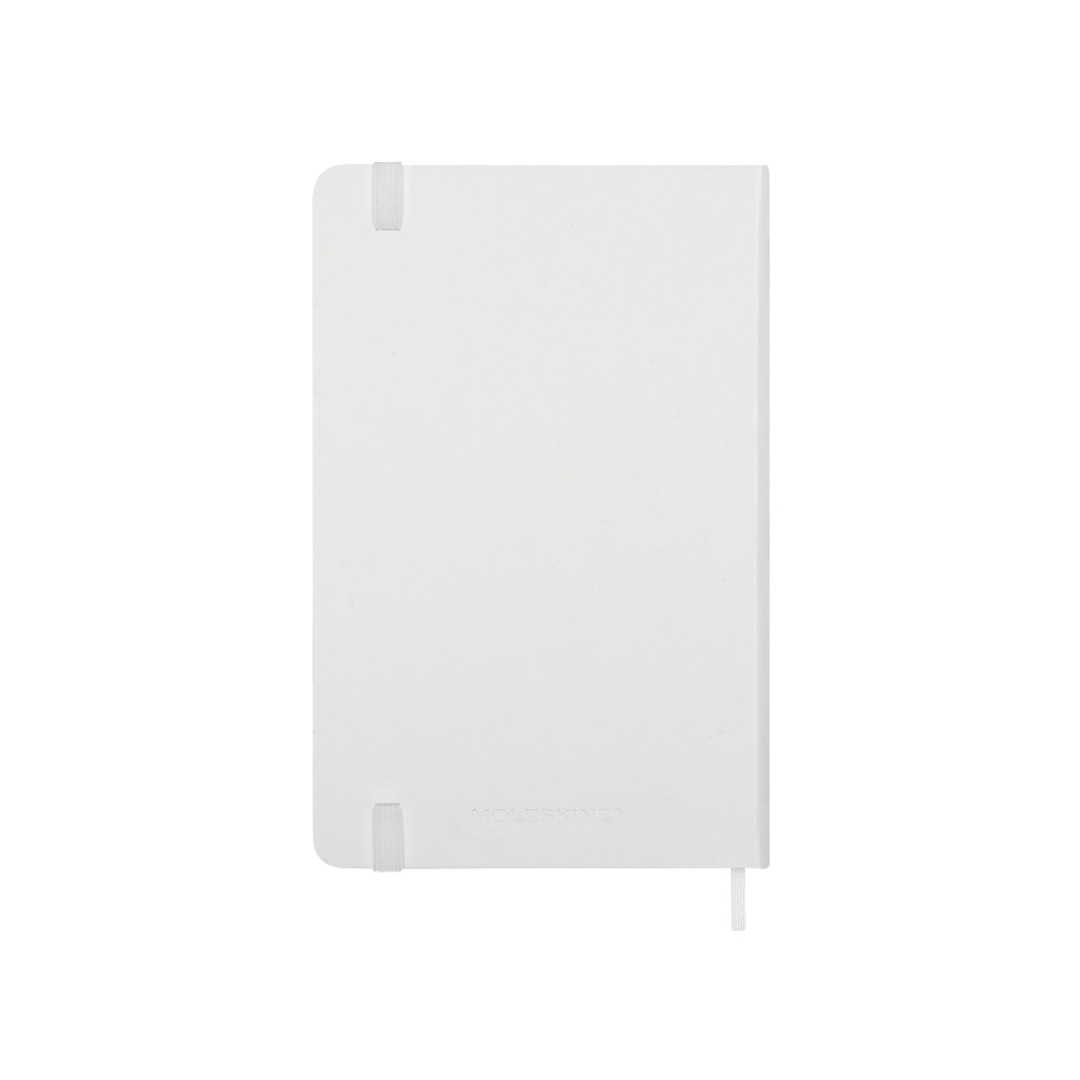 Записная книжка Moleskine Classic (в линейку) в твердой обложке, Medium (11,5x18 см), белый