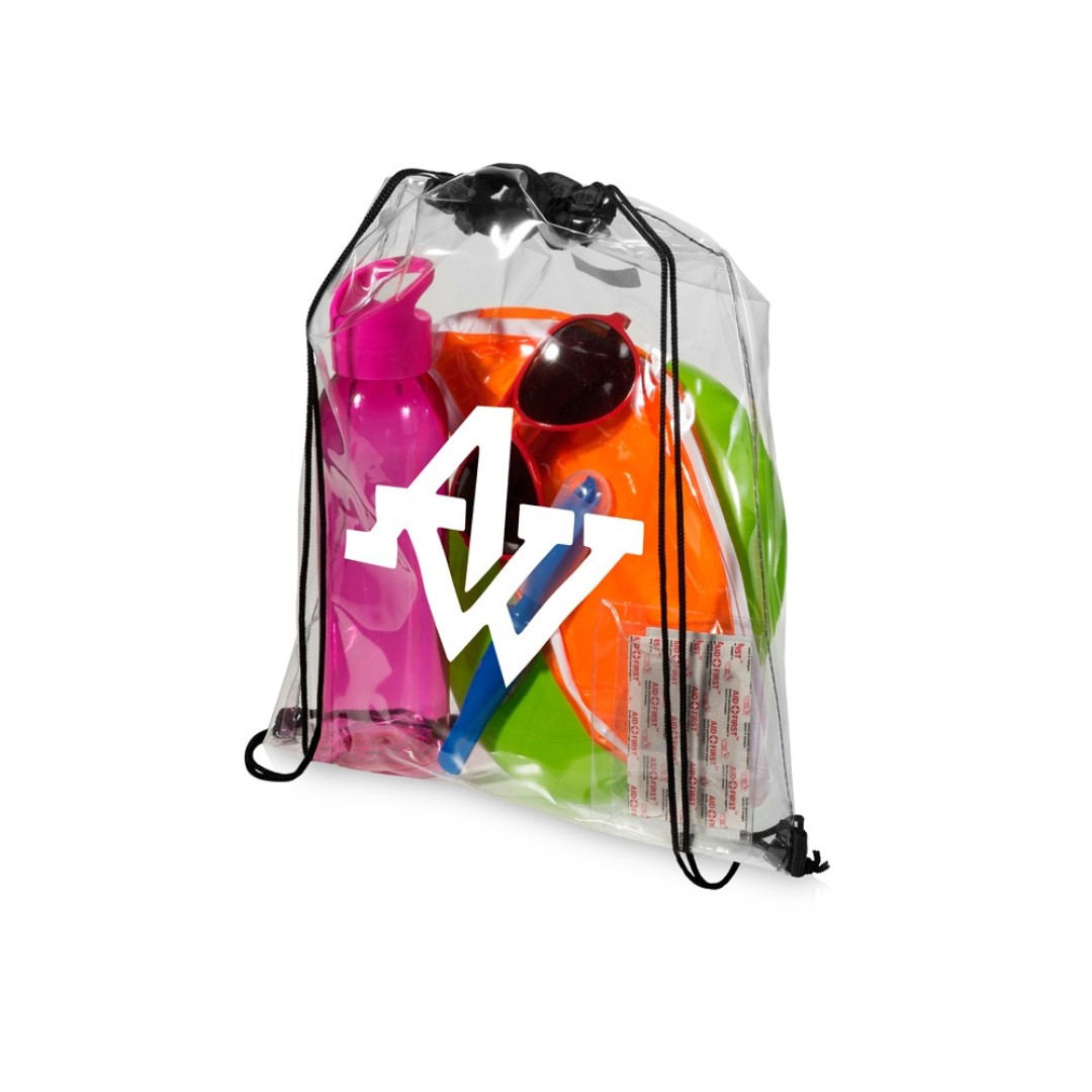 Рюкзак "Lancaster", прозрачный/черный