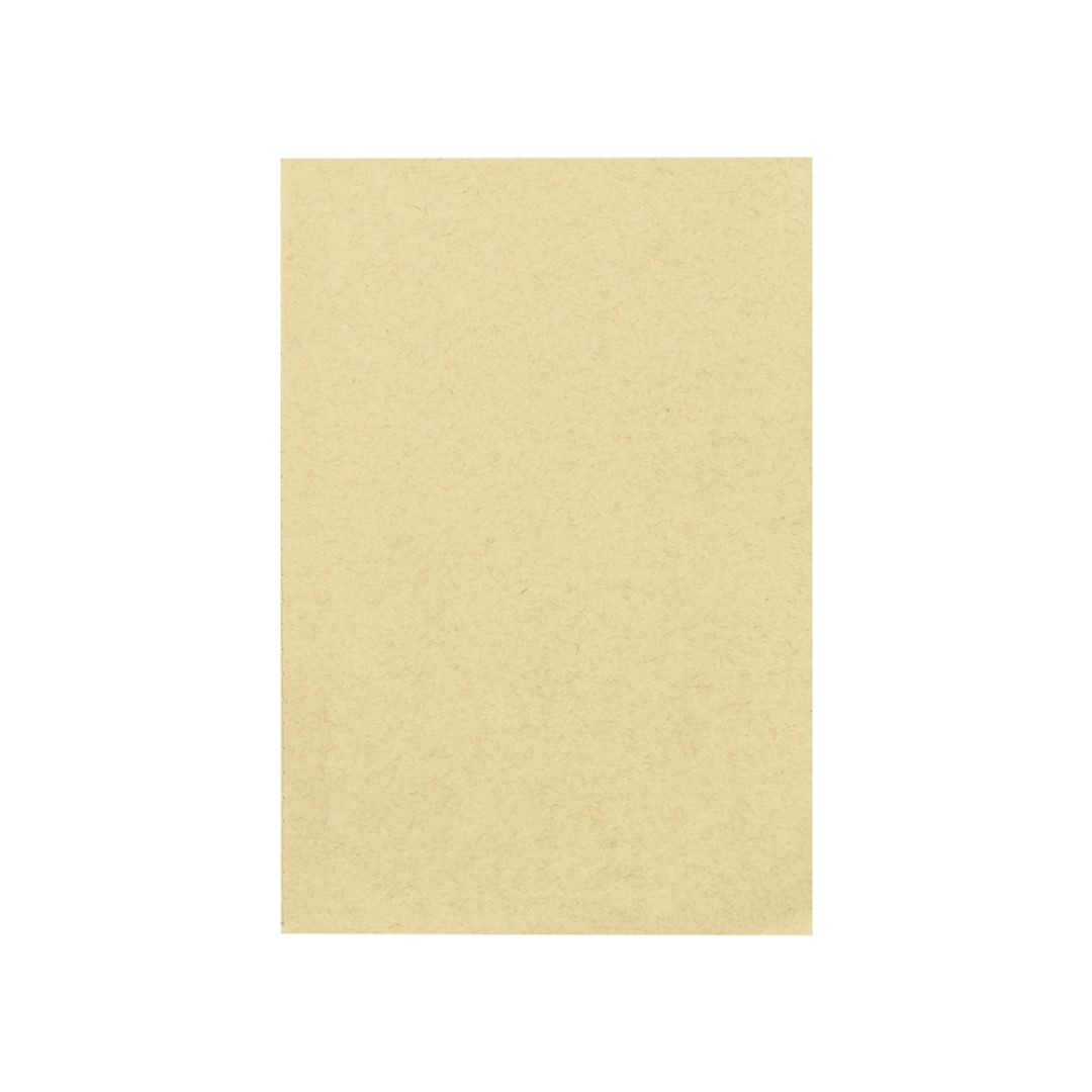 Блокнот А5 "Marsilea" из переработанного бамбука, 40 листов, гибкая обложка, натуральный