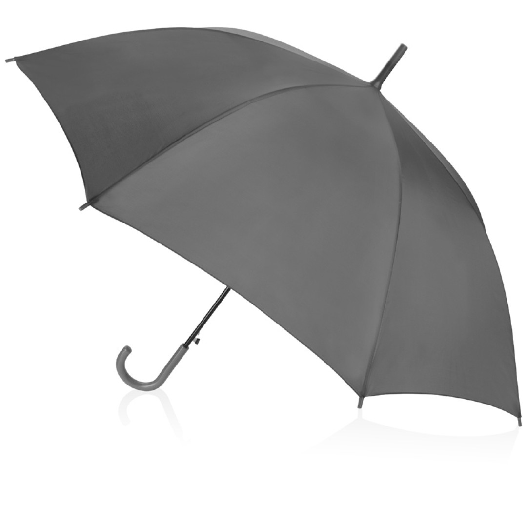 Зонт-трость "Яркость", серый (P)