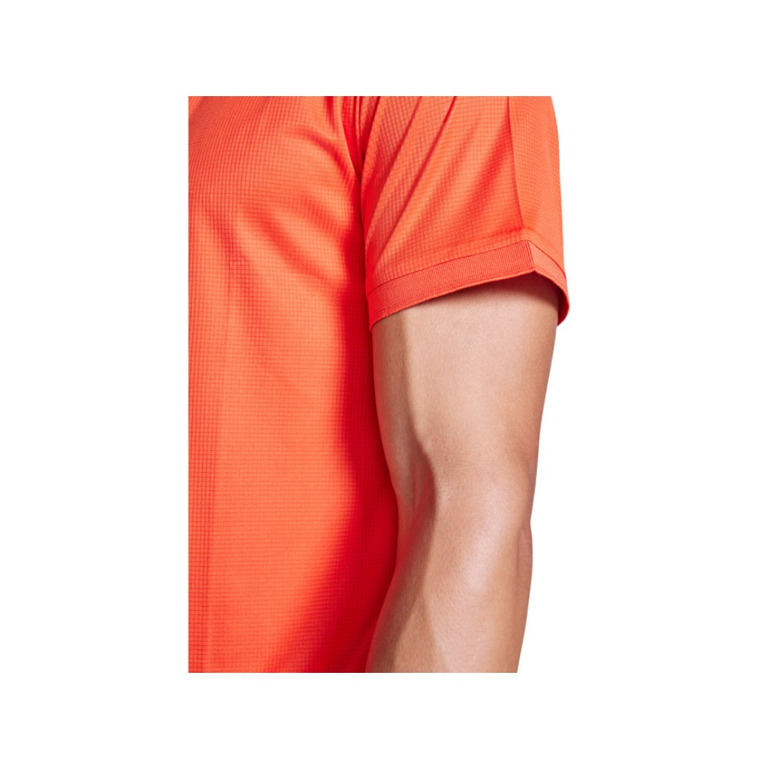 Поло «TORMO» мужское, огненно-оранжевый