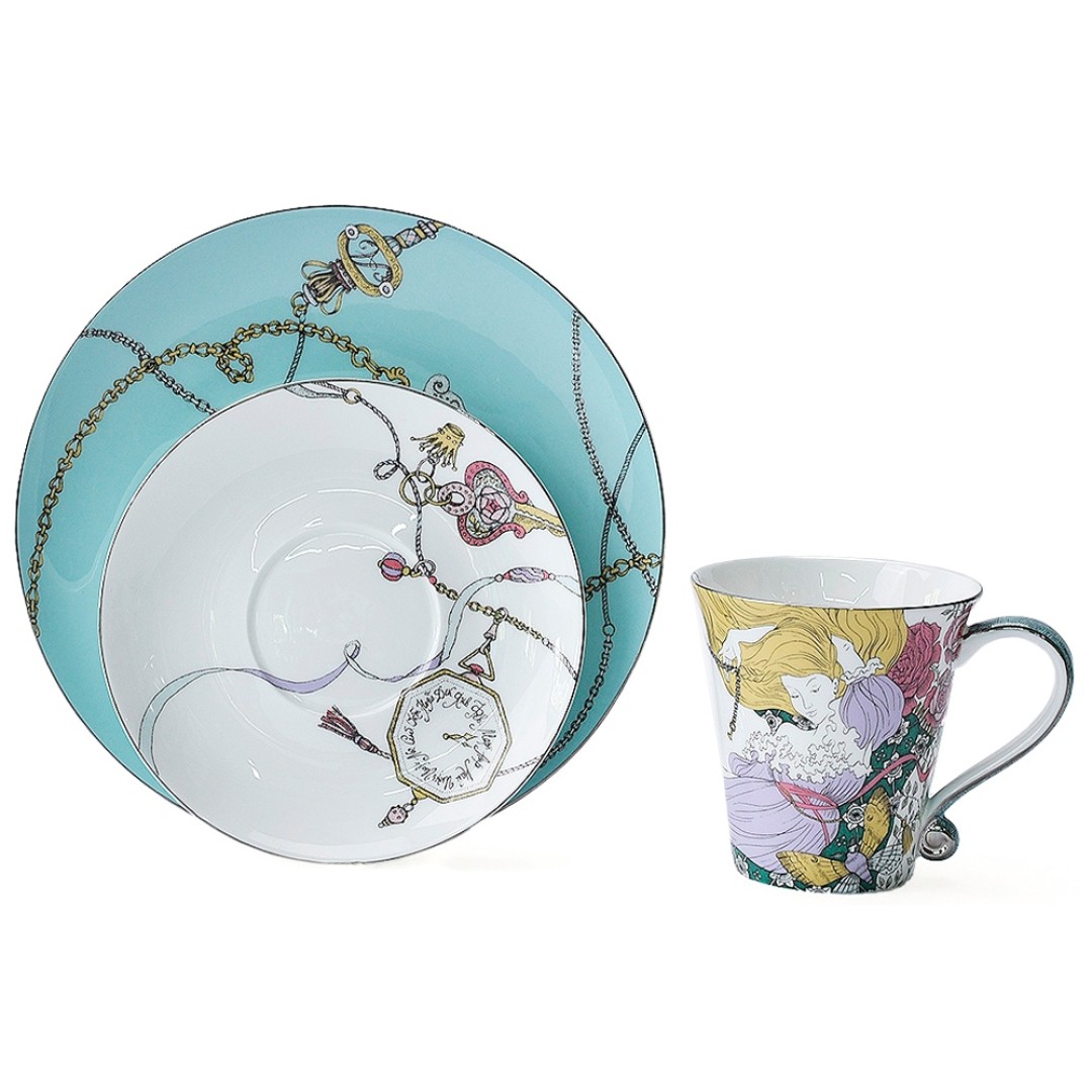 Набор чашка и блюдце Valerie Concept TEA SET ALICE